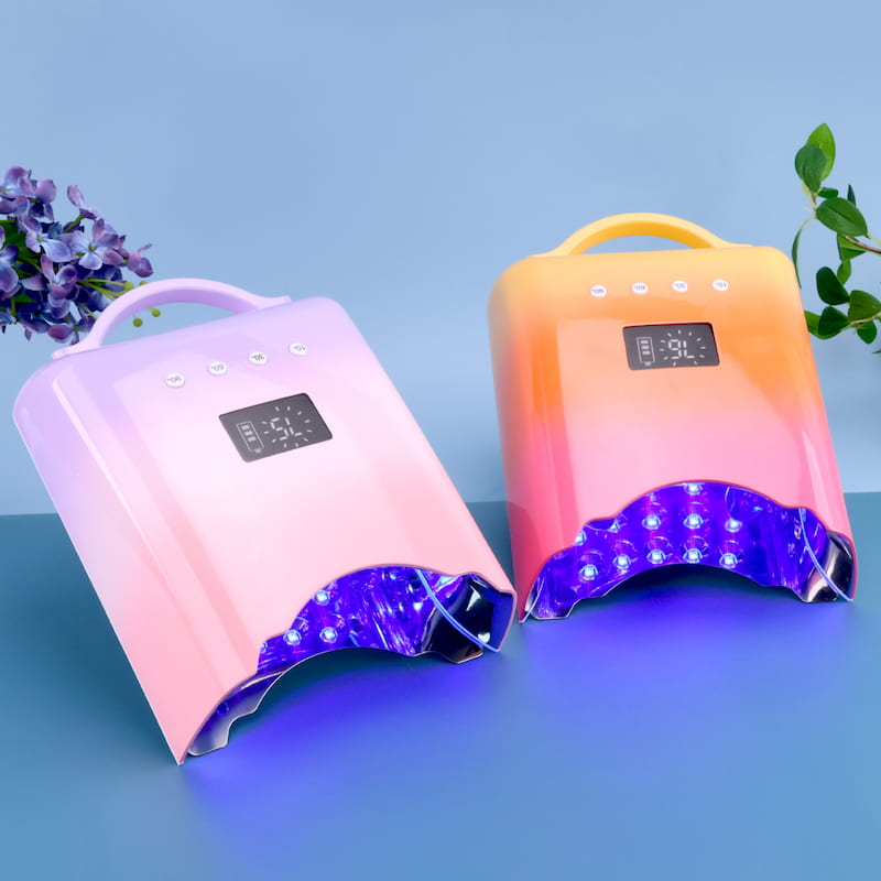 Gradient Colorful Rechargeable Led Nail Lamp