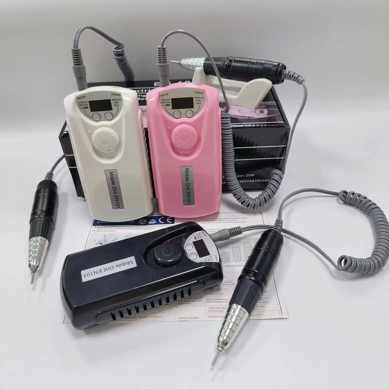 factory electric nail file bits