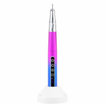 Cordless Ultra Smooth Coreless Motor Nail Drill Pen With Charging Base