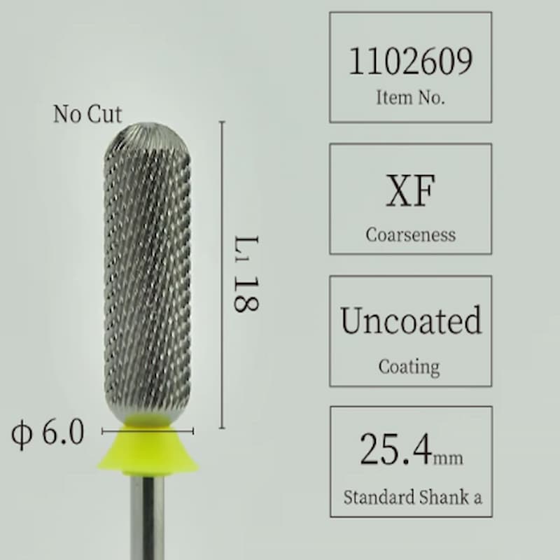 Supply Large Rounded Top Nail Bit  