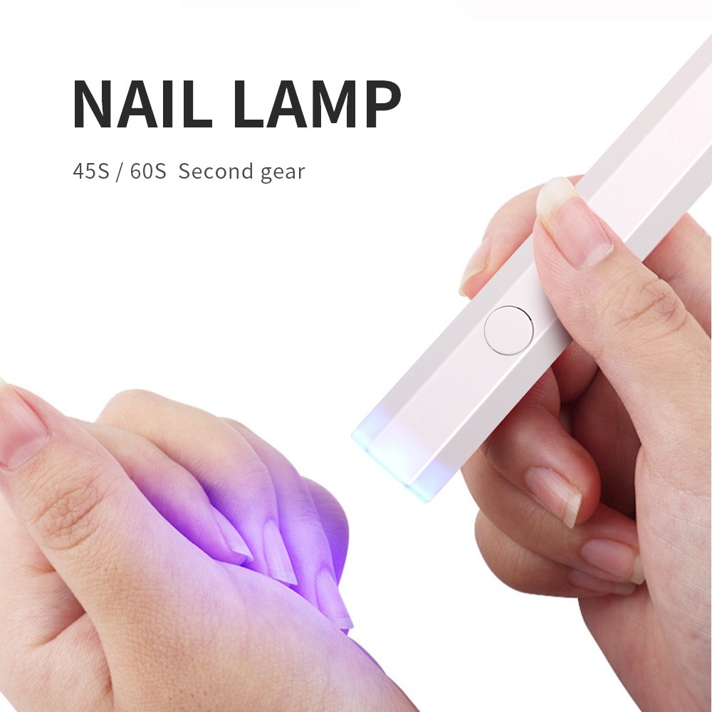 3W Portable Handheld UV LED Nail Lamp
