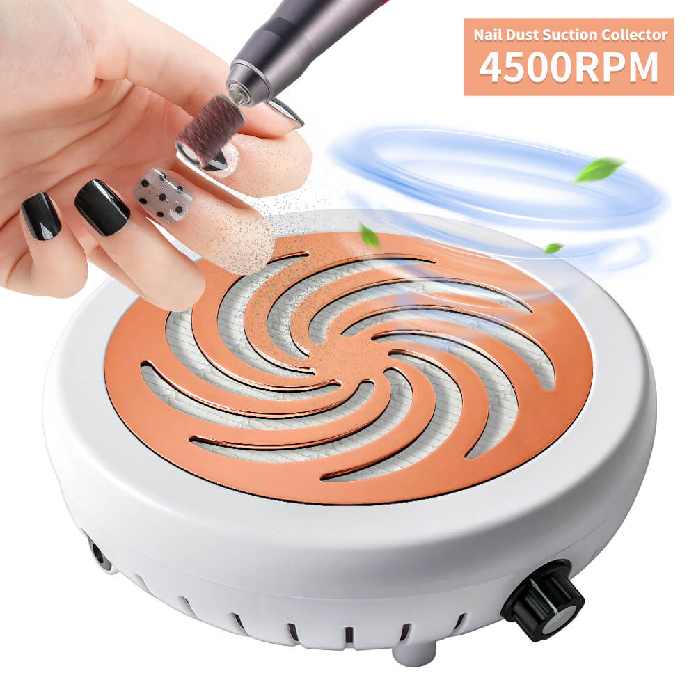 4500 RPM Nail Dust Collector with Magnetic Filter