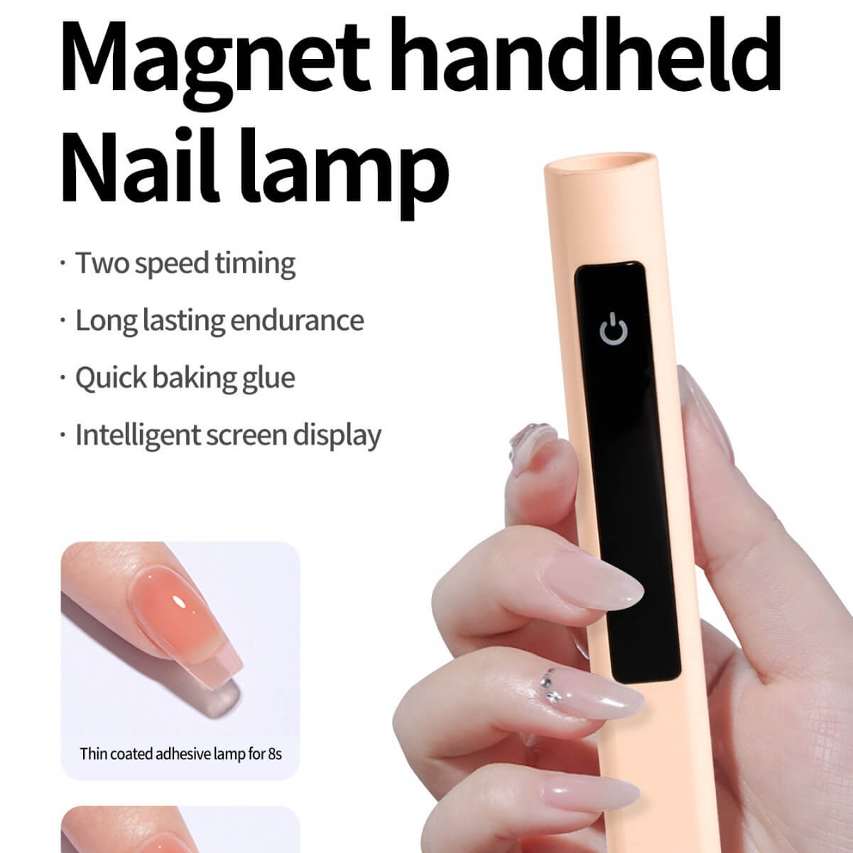 2-in-1 Magnet Handheld UV LED Nail Lamp