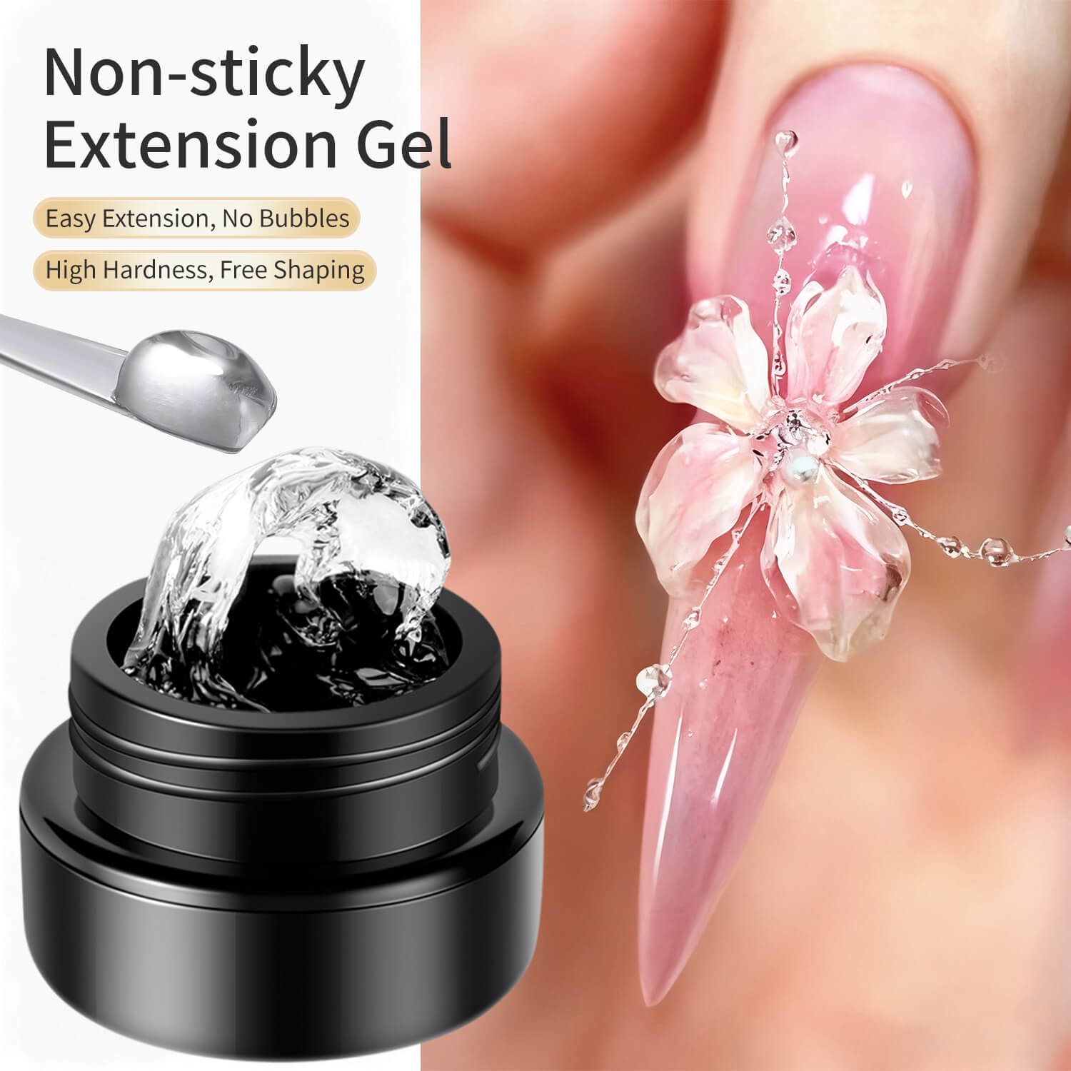 Non-Sticky Builder Extension Gel