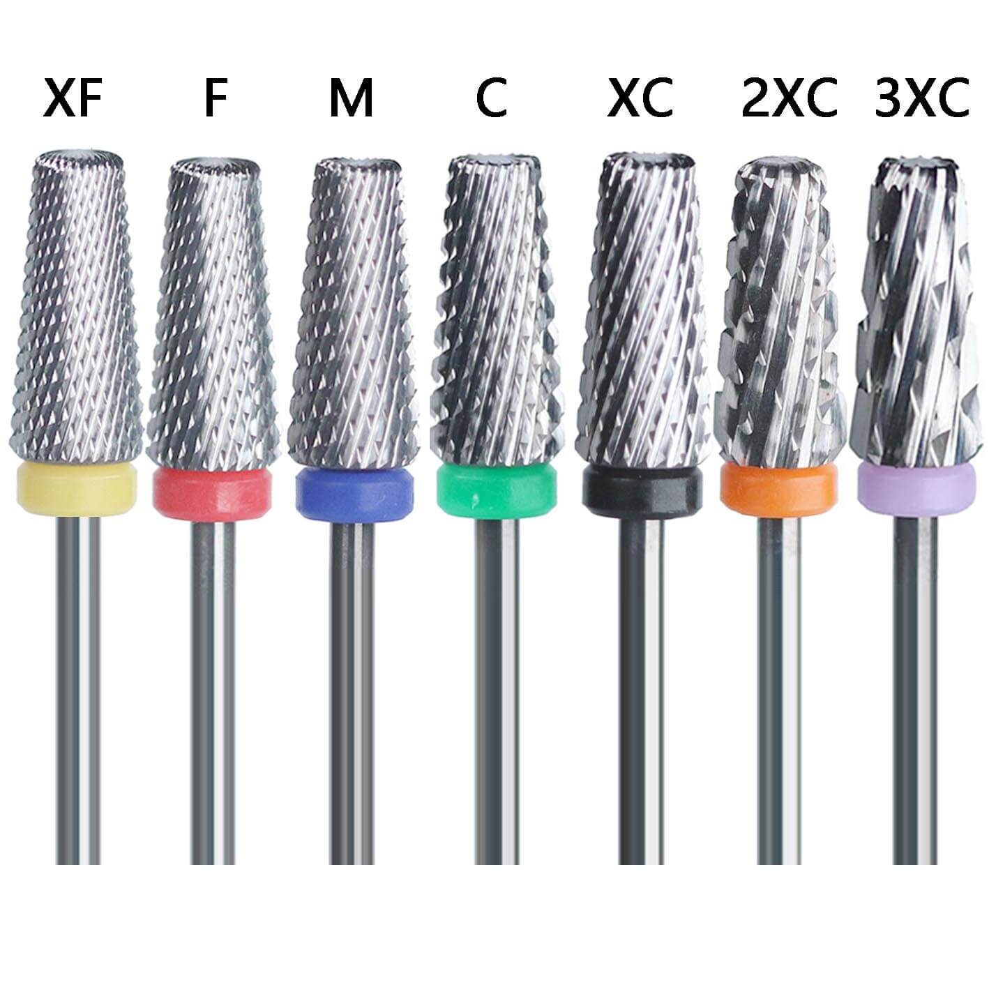 Tapered Barrel Tungsten Carbide Nail Drill Bit