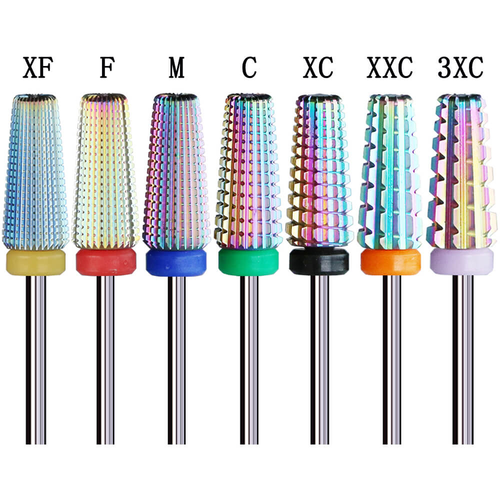 Tungsten Carbide With Rainbow Coating