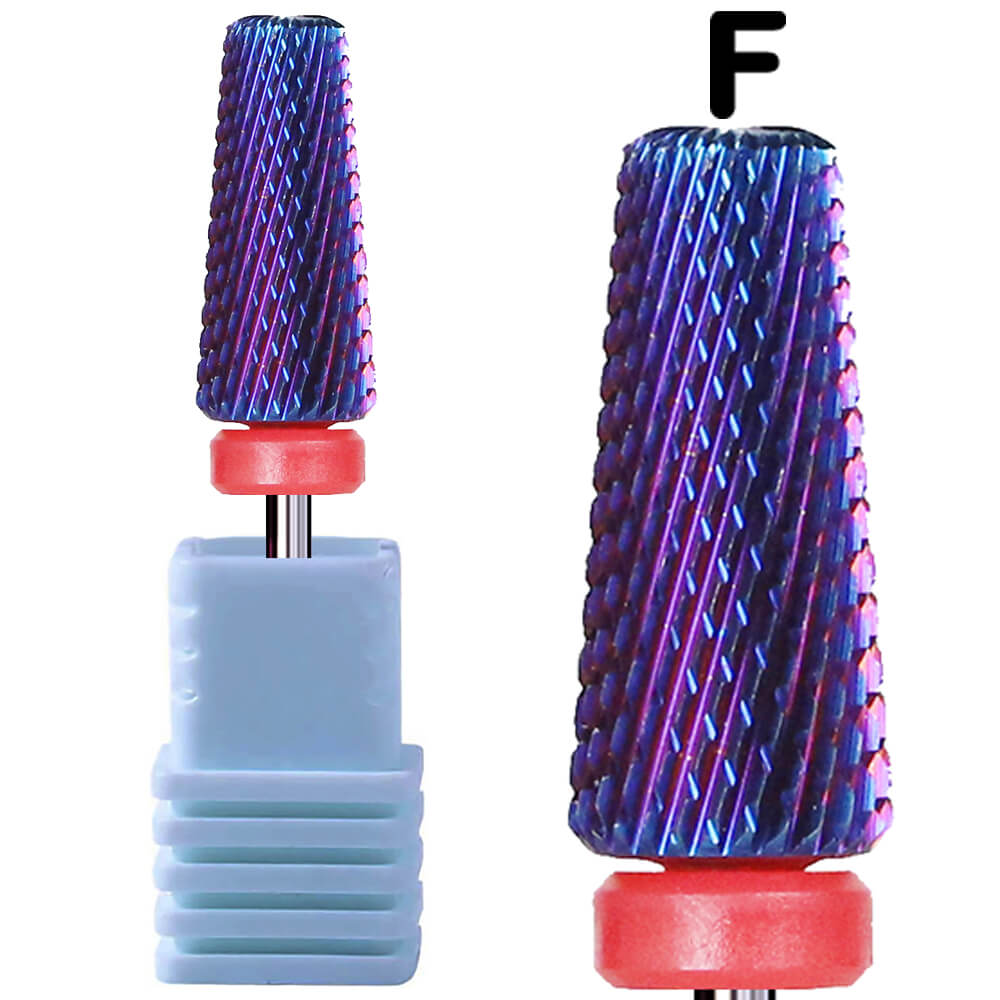 Professional Rainbow Tapered Tungsten Nail Drill Bit